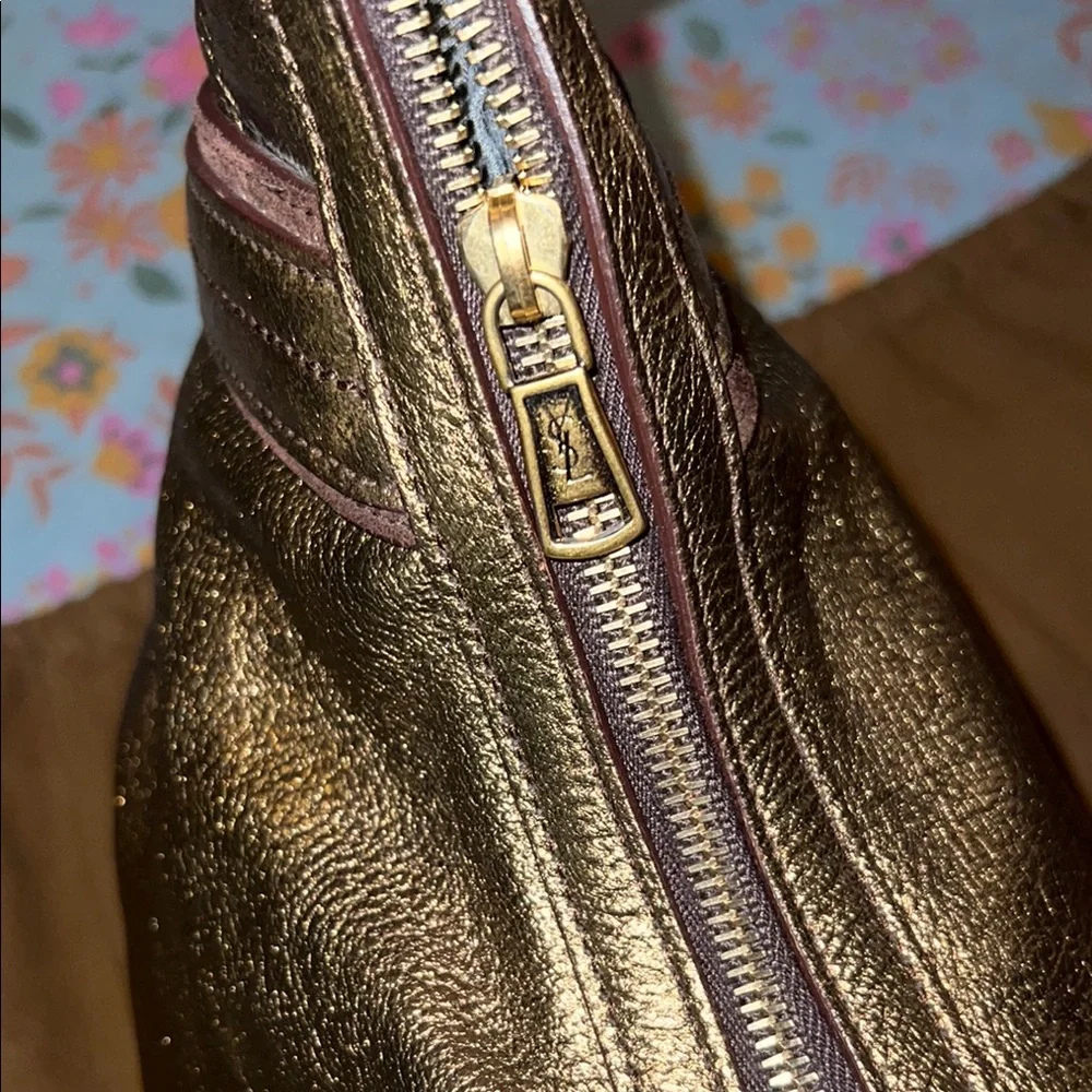 PRISTINE💕RARE💕TOM FORD X YSL💗MOMBASA METALLIC GOLD BAG💗💗💗